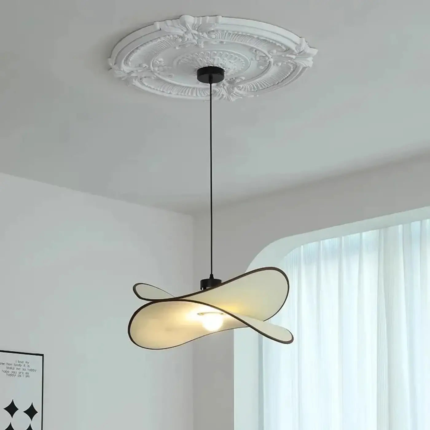 Suspension Luminaire Design en Tissu - Ganos