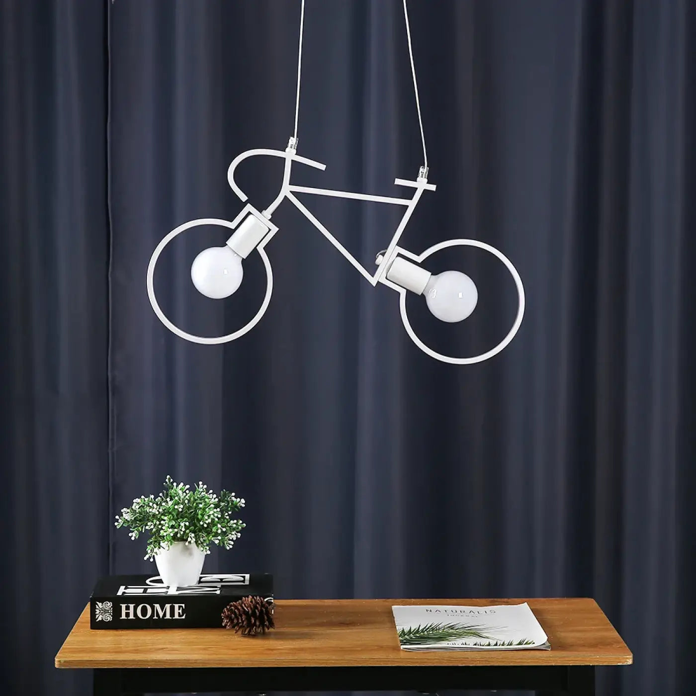 Suspension Luminaire Design en Metal - Dolu
