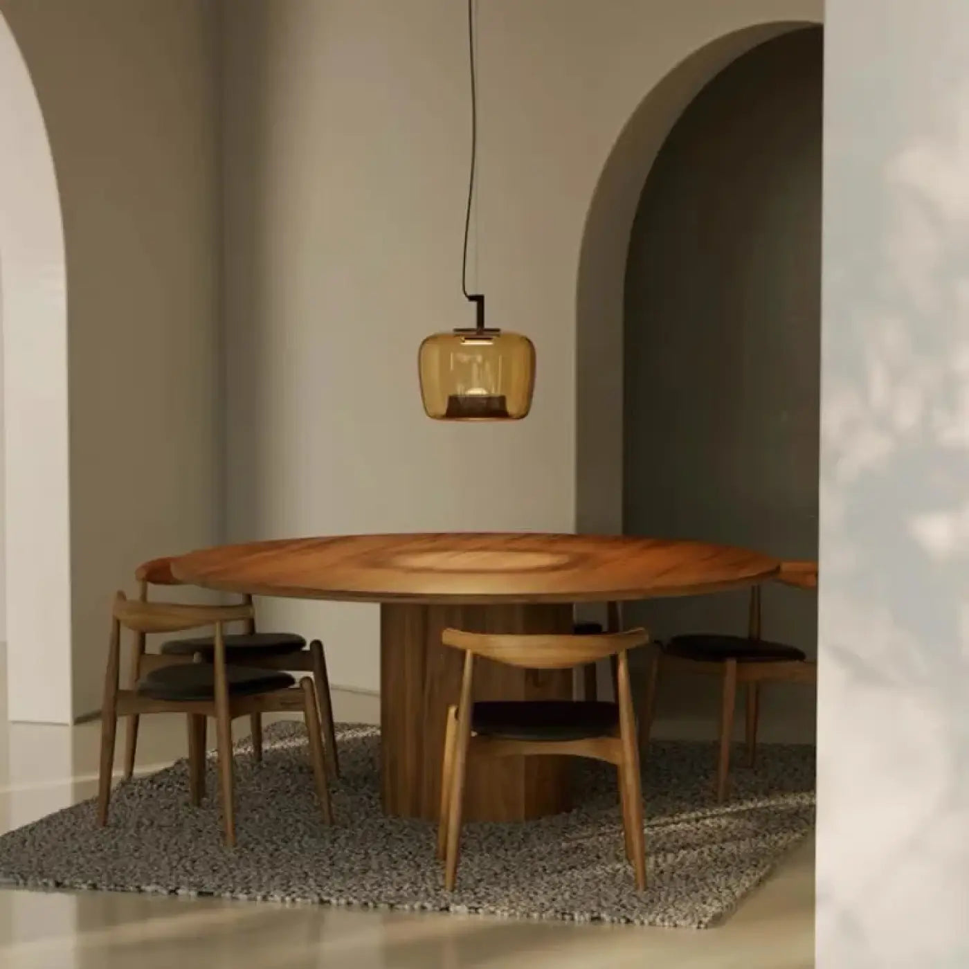 Suspension Luminaire Design en Verre - Truderu