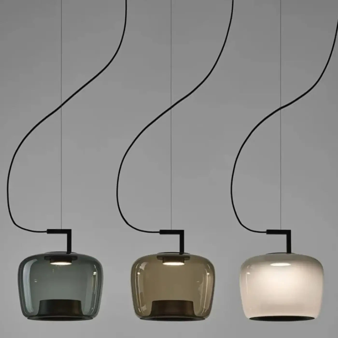 Suspension Luminaire Design en Verre - Truderu