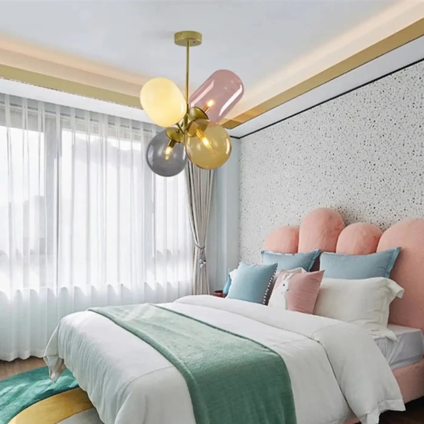 Suspension Luminaire Design en Verre - Colore