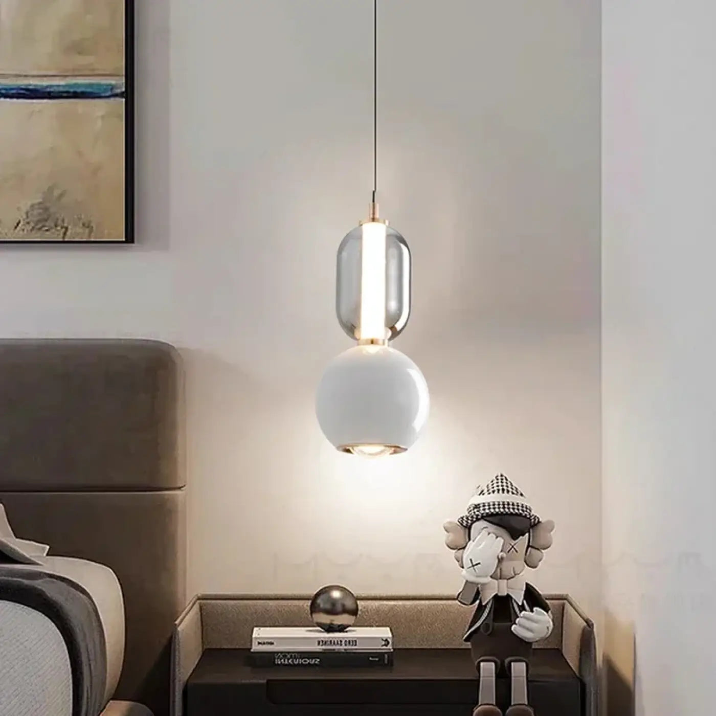 Suspension Luminaire Design en Verre - Fodose