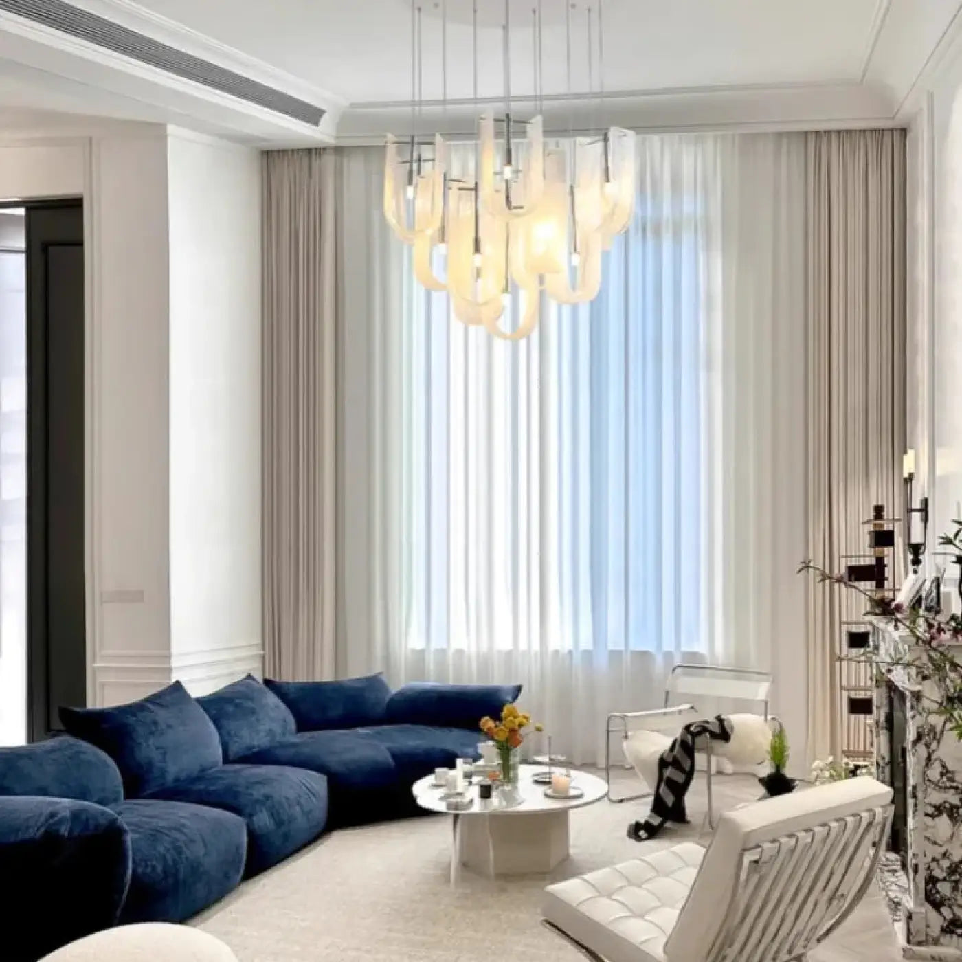 Suspension Luminaire Design en Verre - Parsent