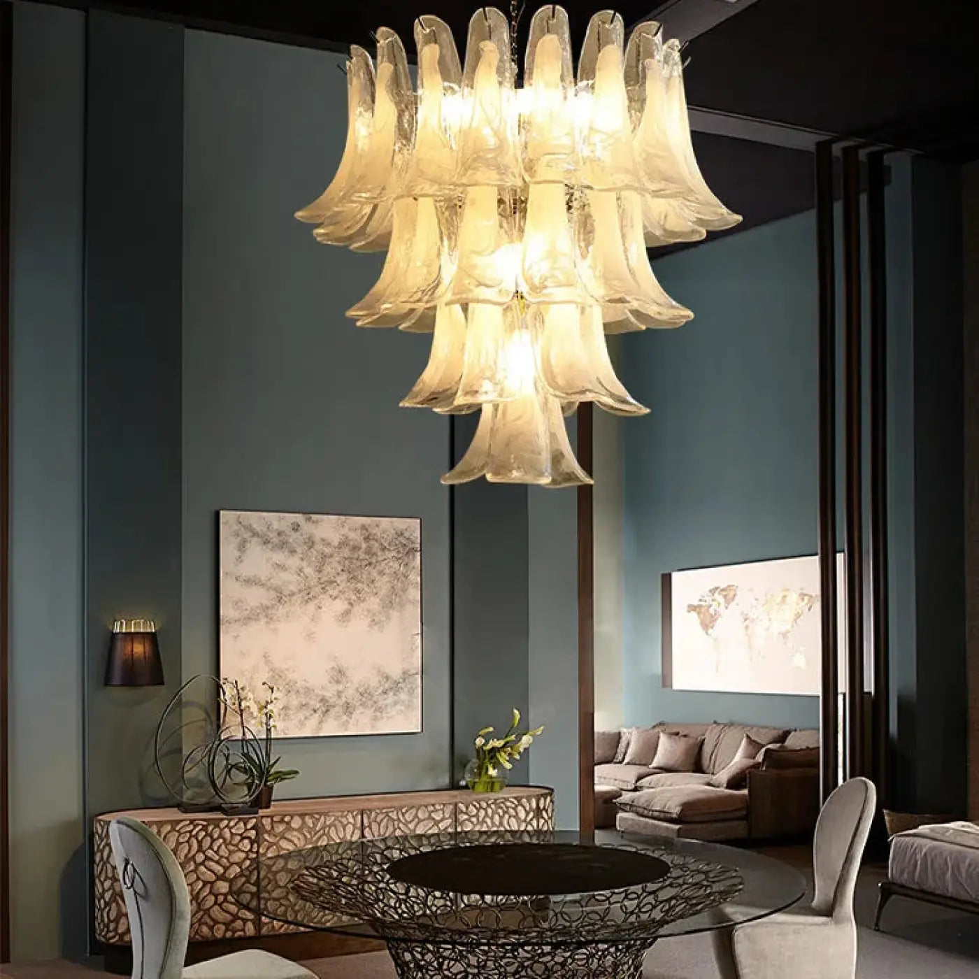 Suspension Luminaire Design en Verre - Nymo