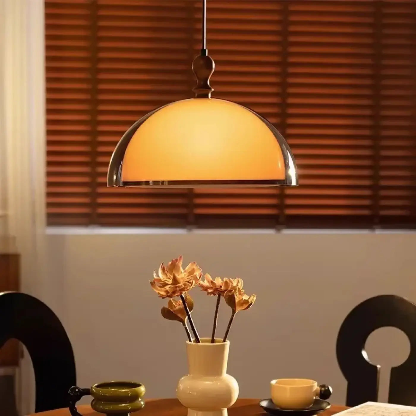 Suspension Luminaire Design en Bois - Domoi