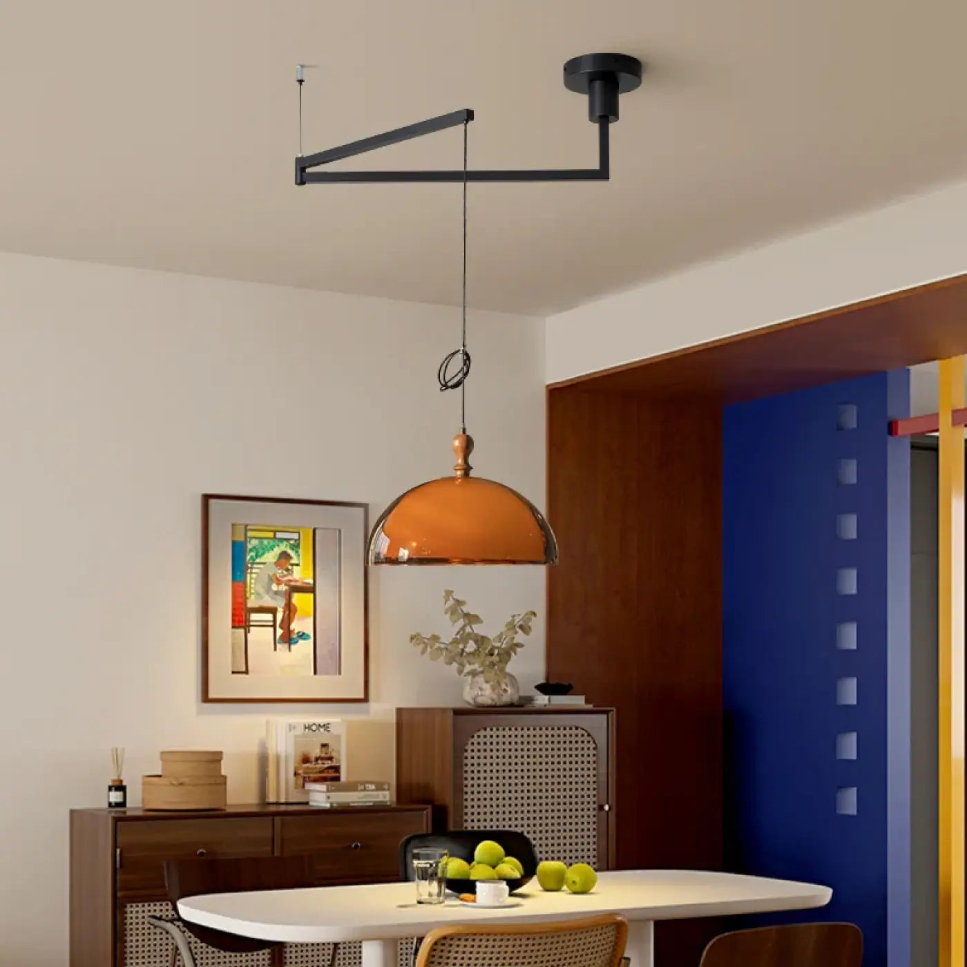 Suspension Luminaire Retro en Verre - Domey