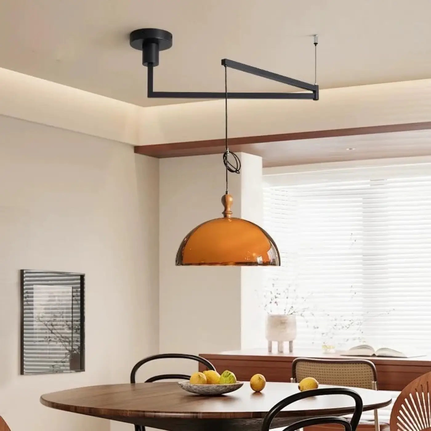 Suspension Luminaire Retro en Verre - Domey