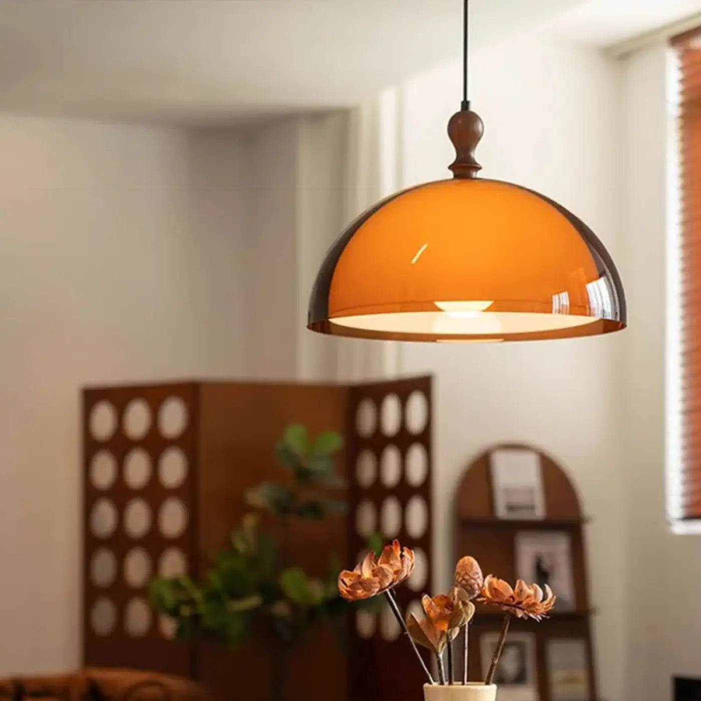 Suspension Luminaire Retro en Verre - Domey