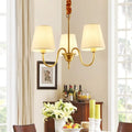 Suspension Luminaire Elegant en Tissu - Flaro