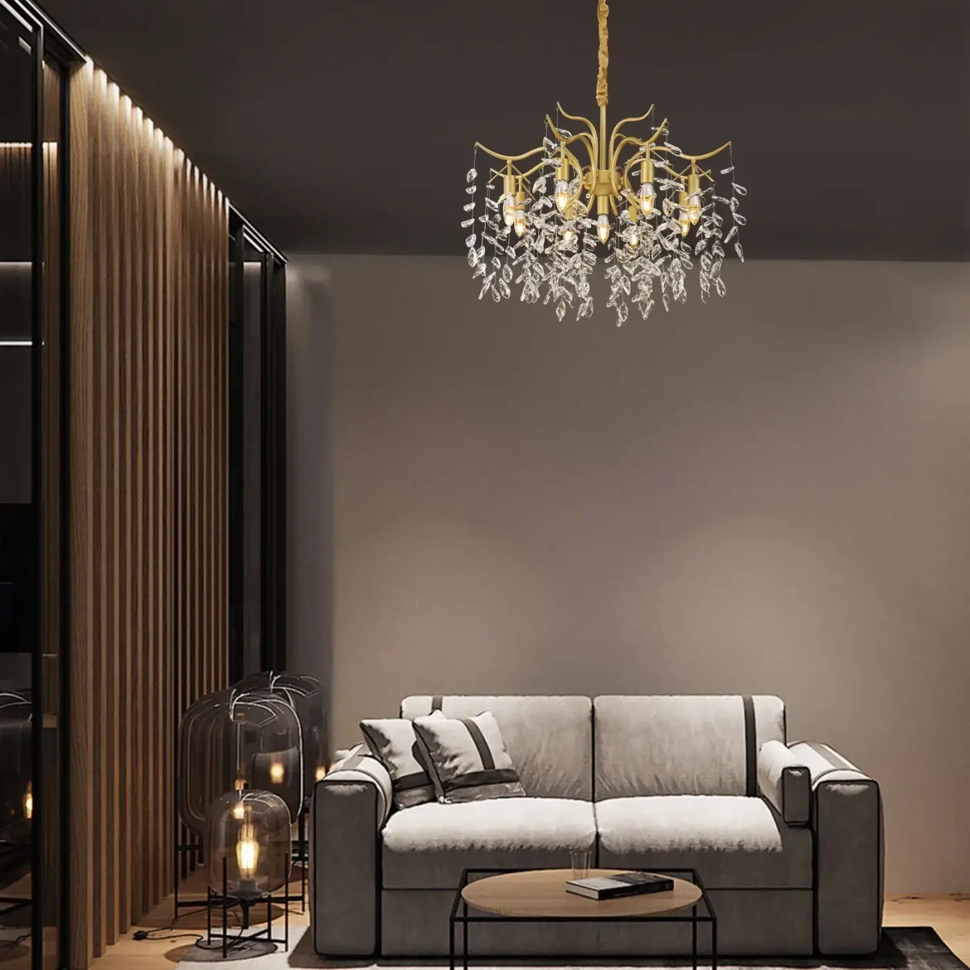 Suspension Luminaire Moderne en Cristal - Crimolu