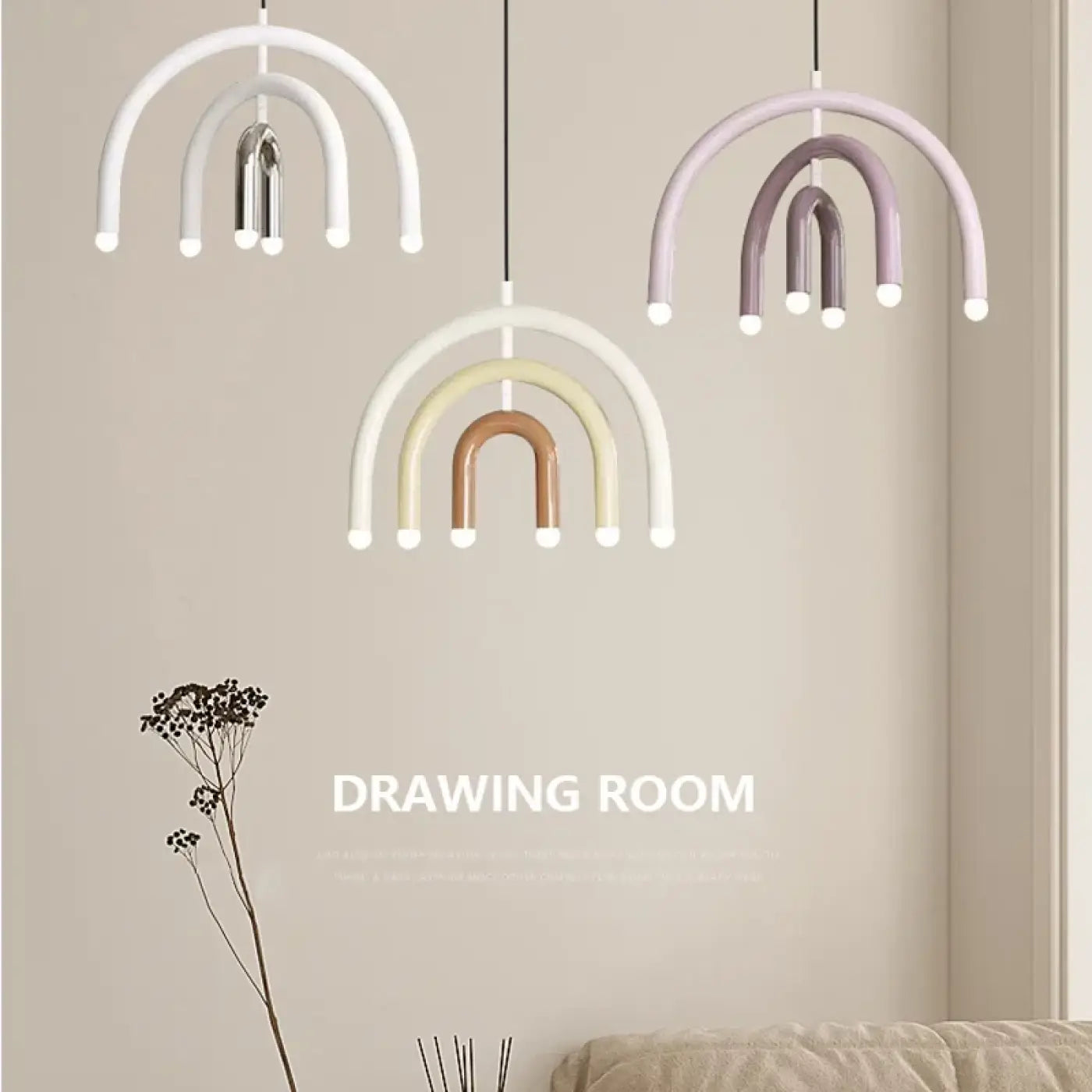 Suspension Luminaire Design - Pastel