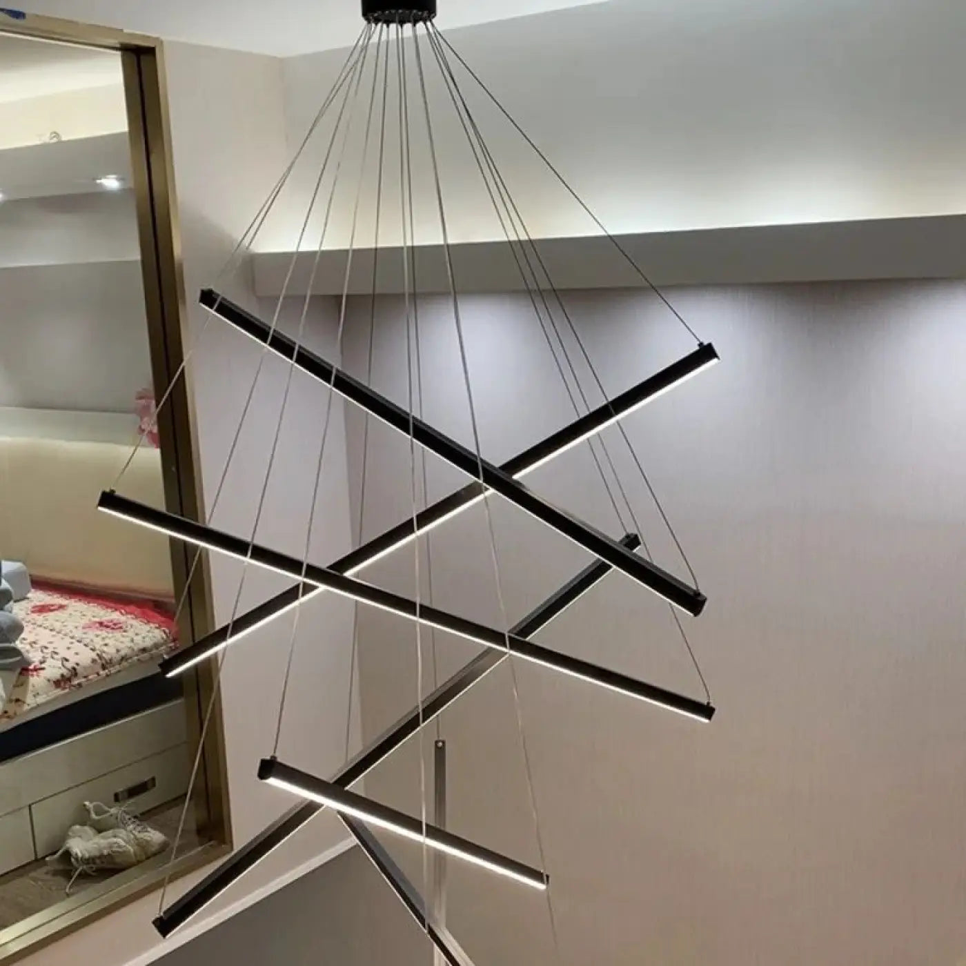 Suspension Luminaire - Escalier