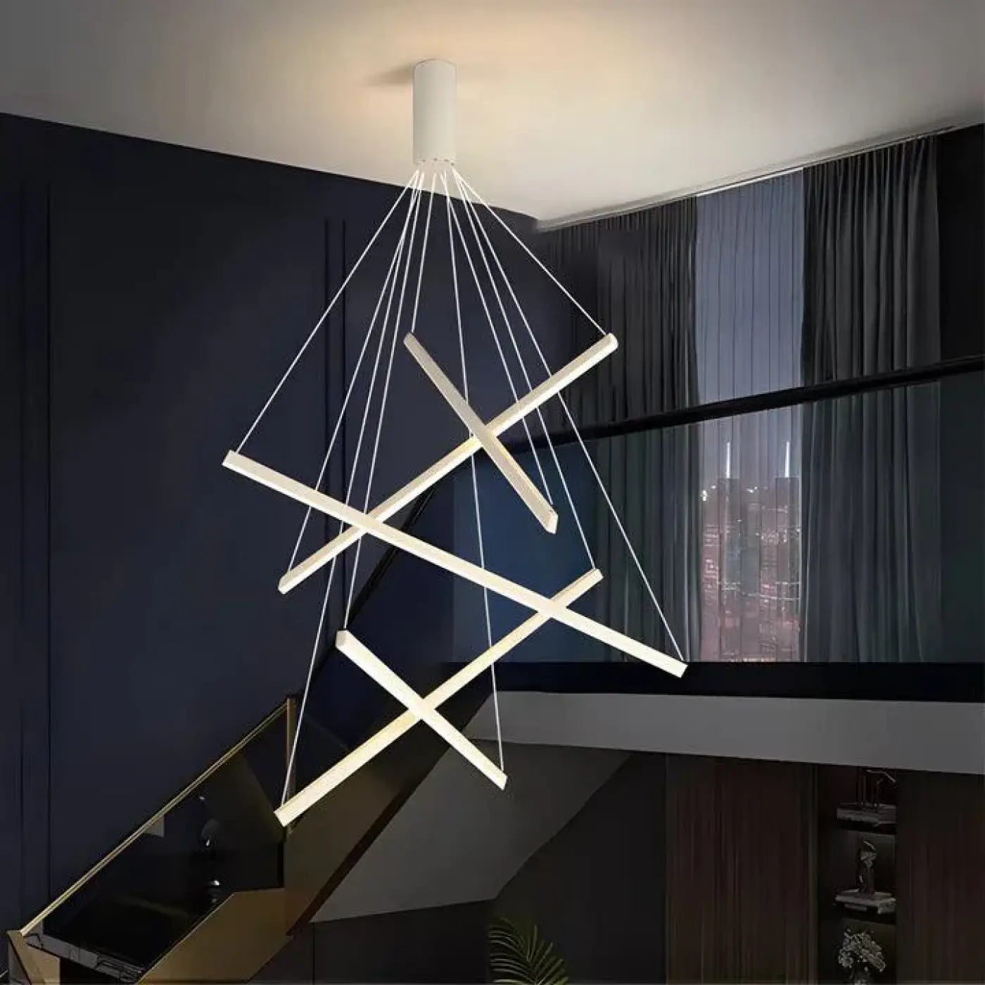 Suspension Luminaire - Escalier