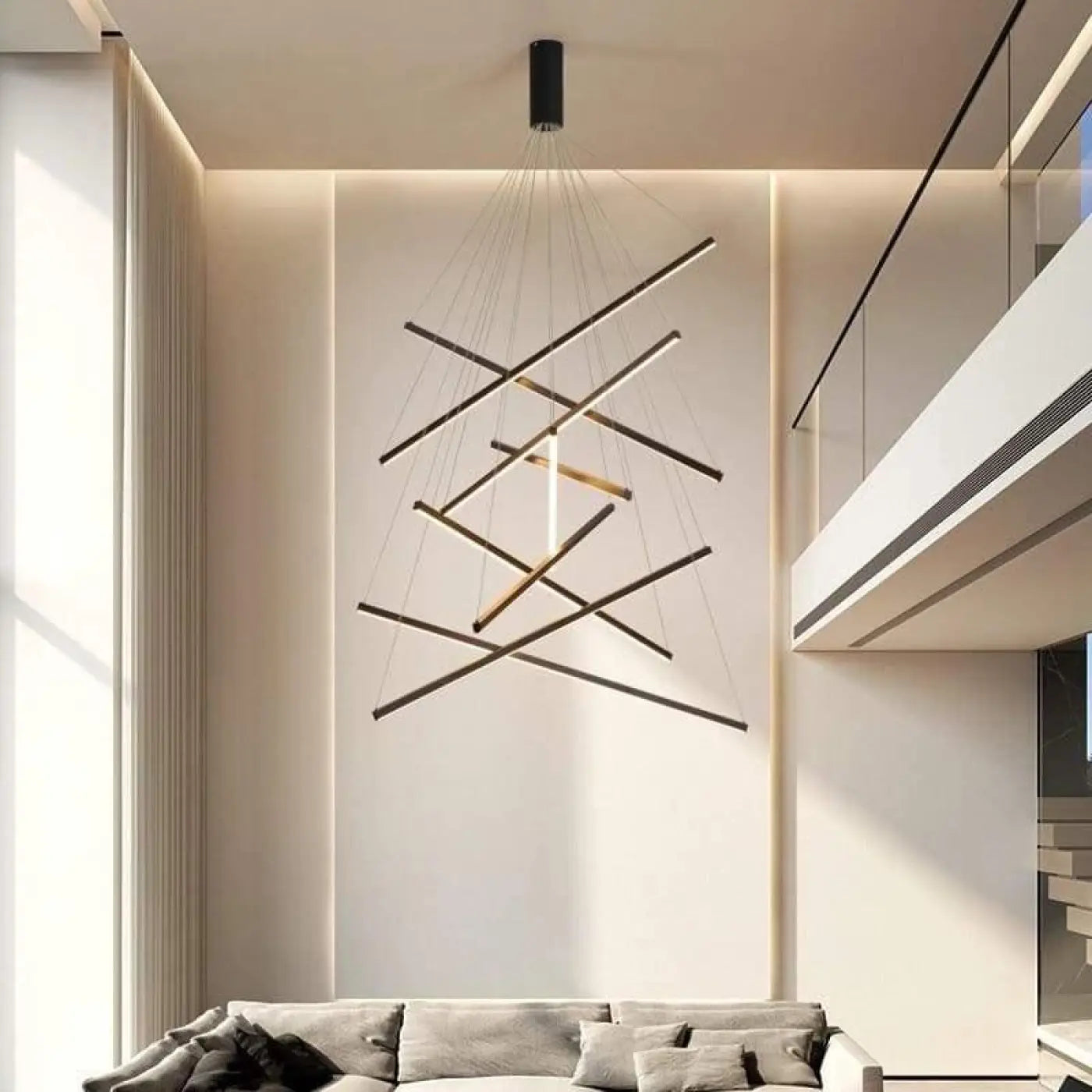Suspension Luminaire - Escalier