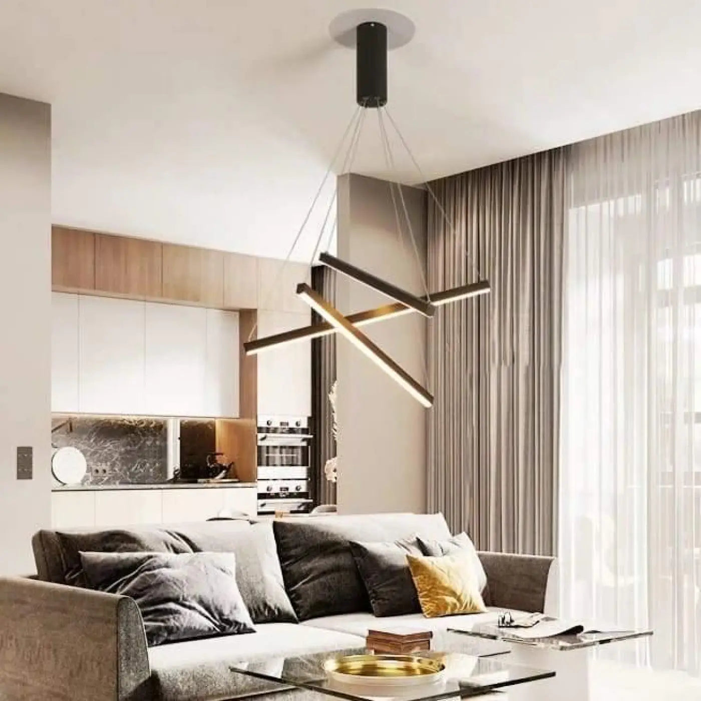 Suspension Luminaire - Escalier