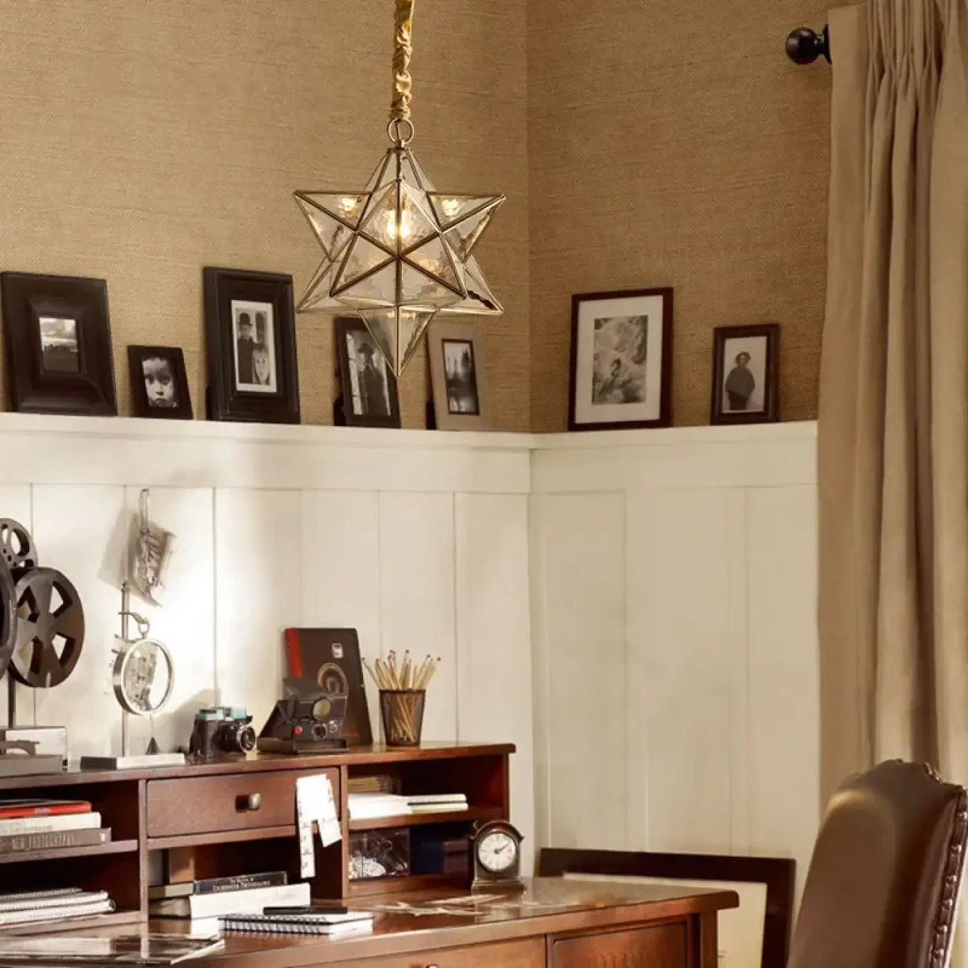 Suspension Luminaire Boheme en Verre - Staro