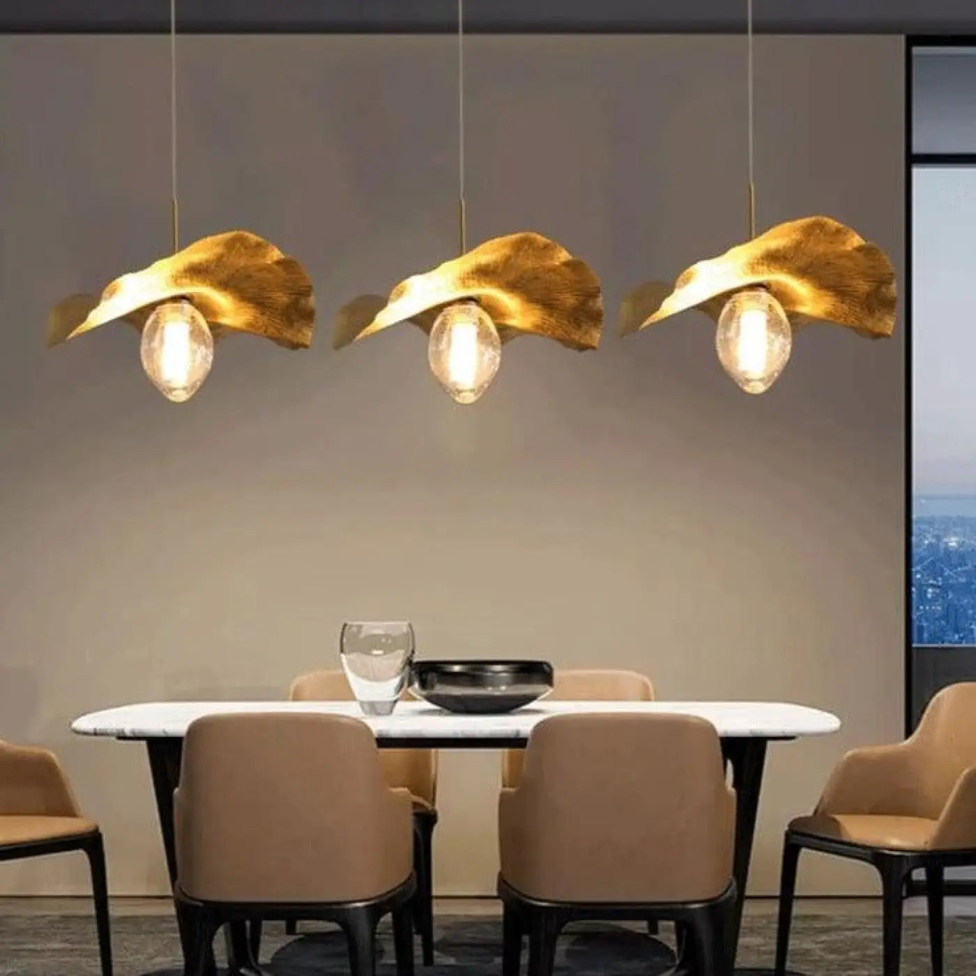 Suspension Luminaire - Feuille