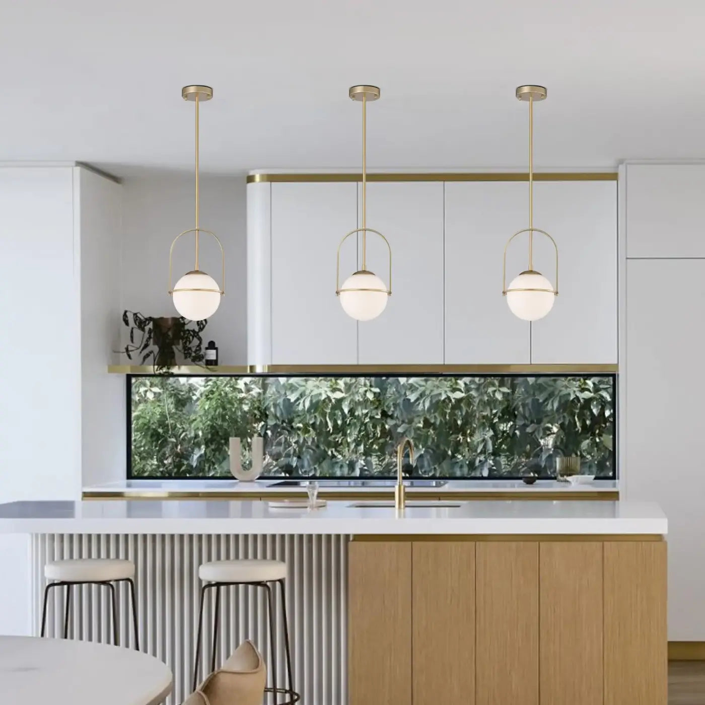 Suspension Luminaire Moderne en Verre - Palidos