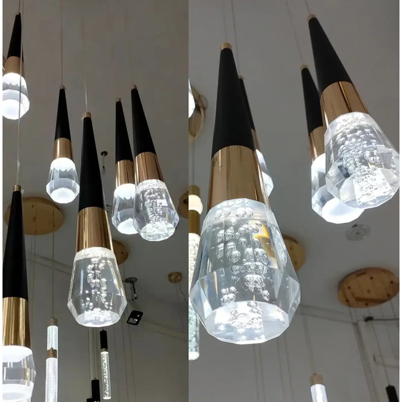 Suspension Luminaire Design en Verre - Tegoute