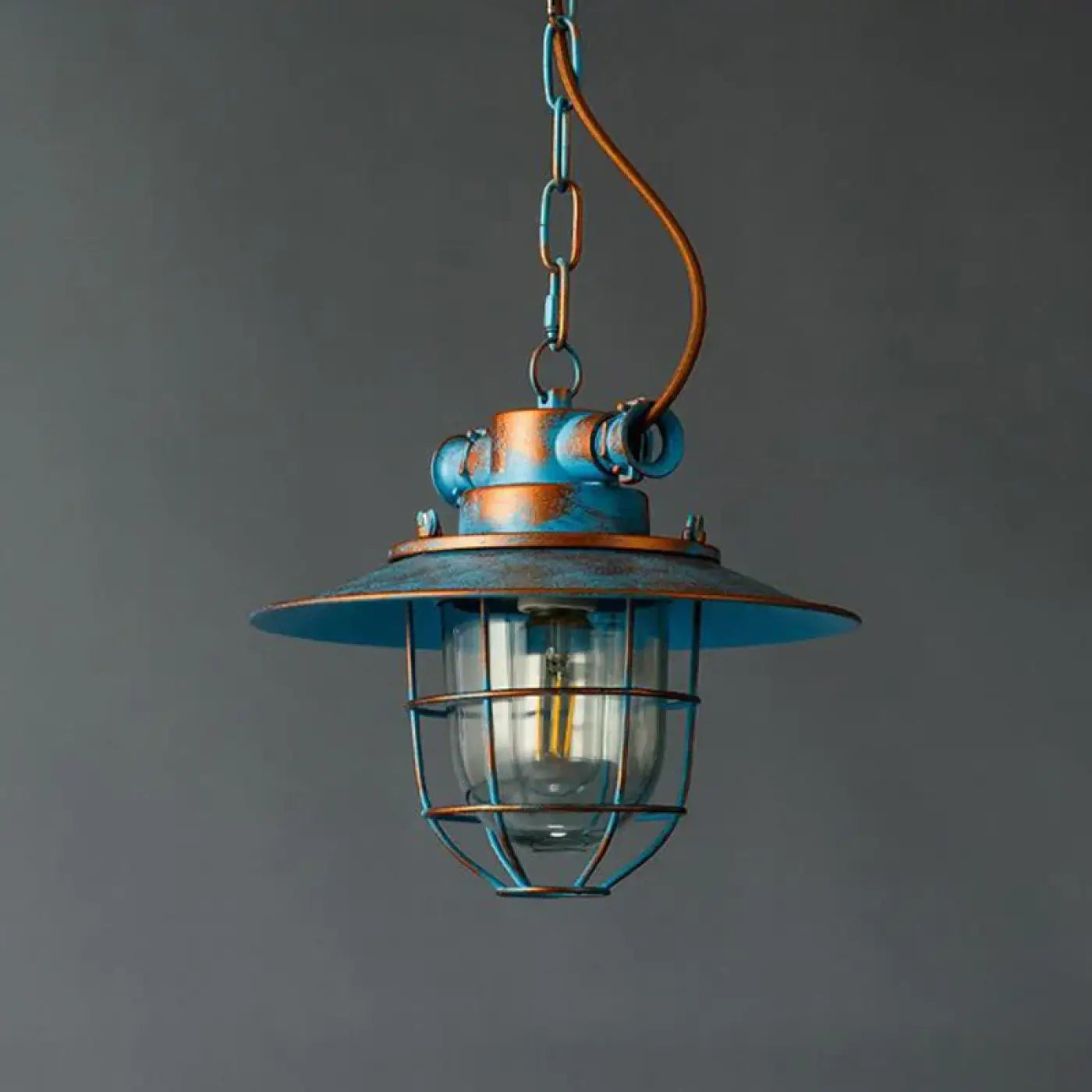Suspension Luminaire Retro en Metal - Cagel