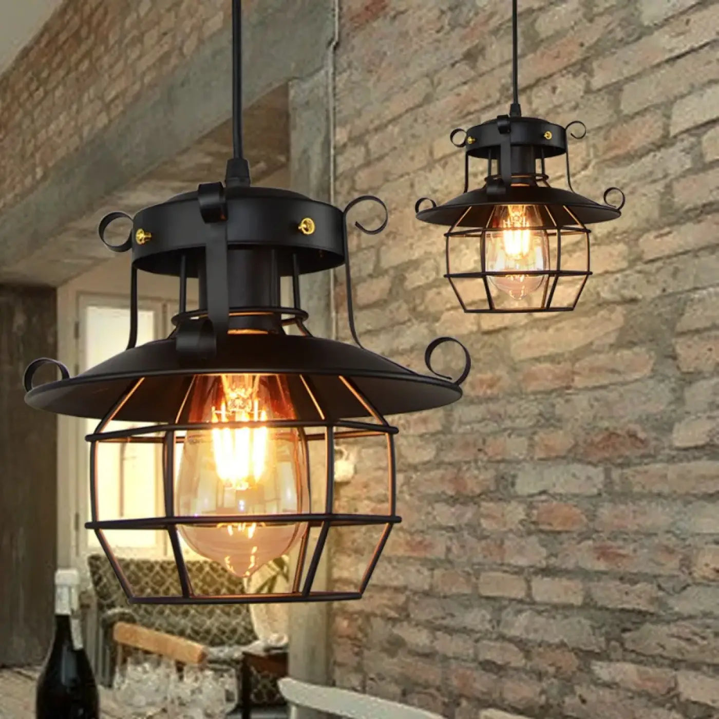 Suspension Luminaire en Metal - Lantor