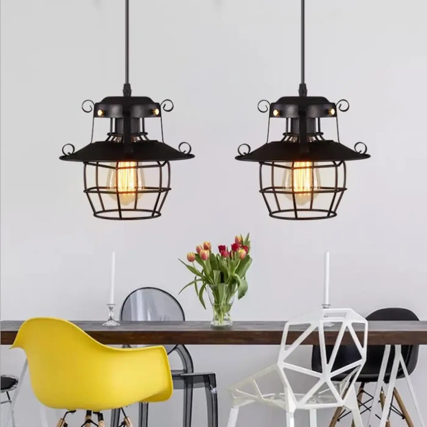 Suspension Luminaire en Metal - Lantor