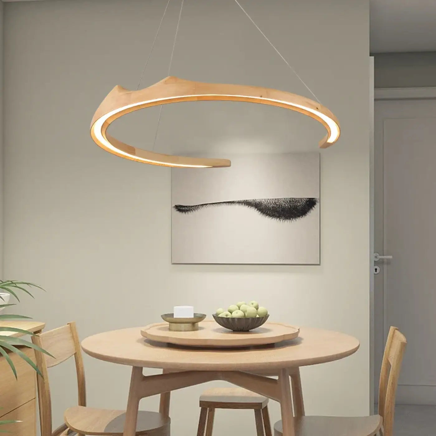 Suspension Luminaire Design en Bois - Unibo