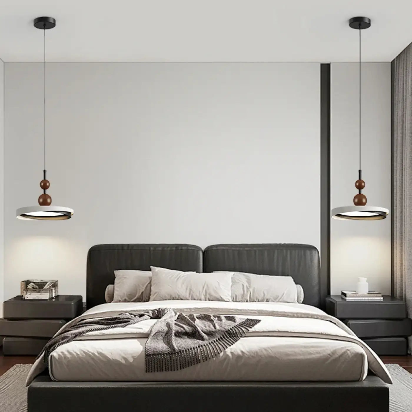 Suspension Luminaire Design en Bois - Rosign