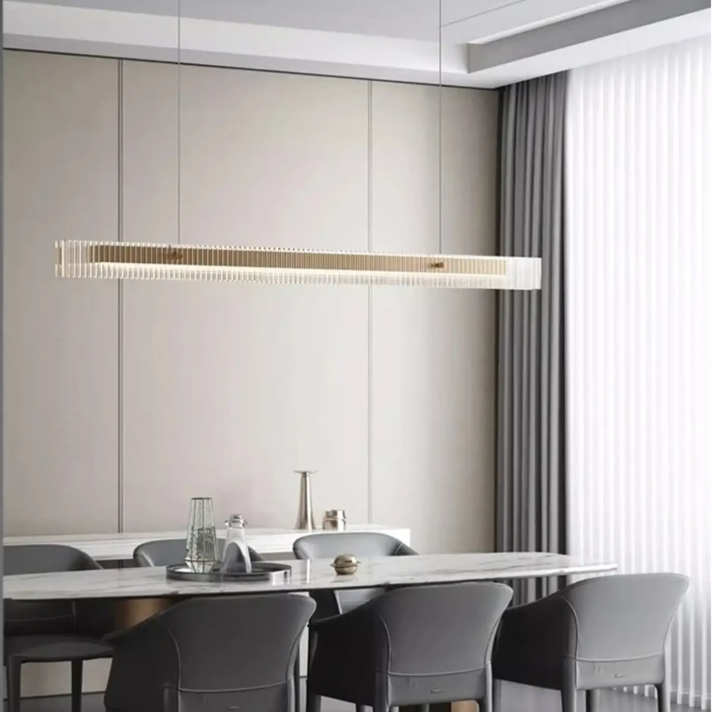 Suspension Luminaire en Verre - Naireli