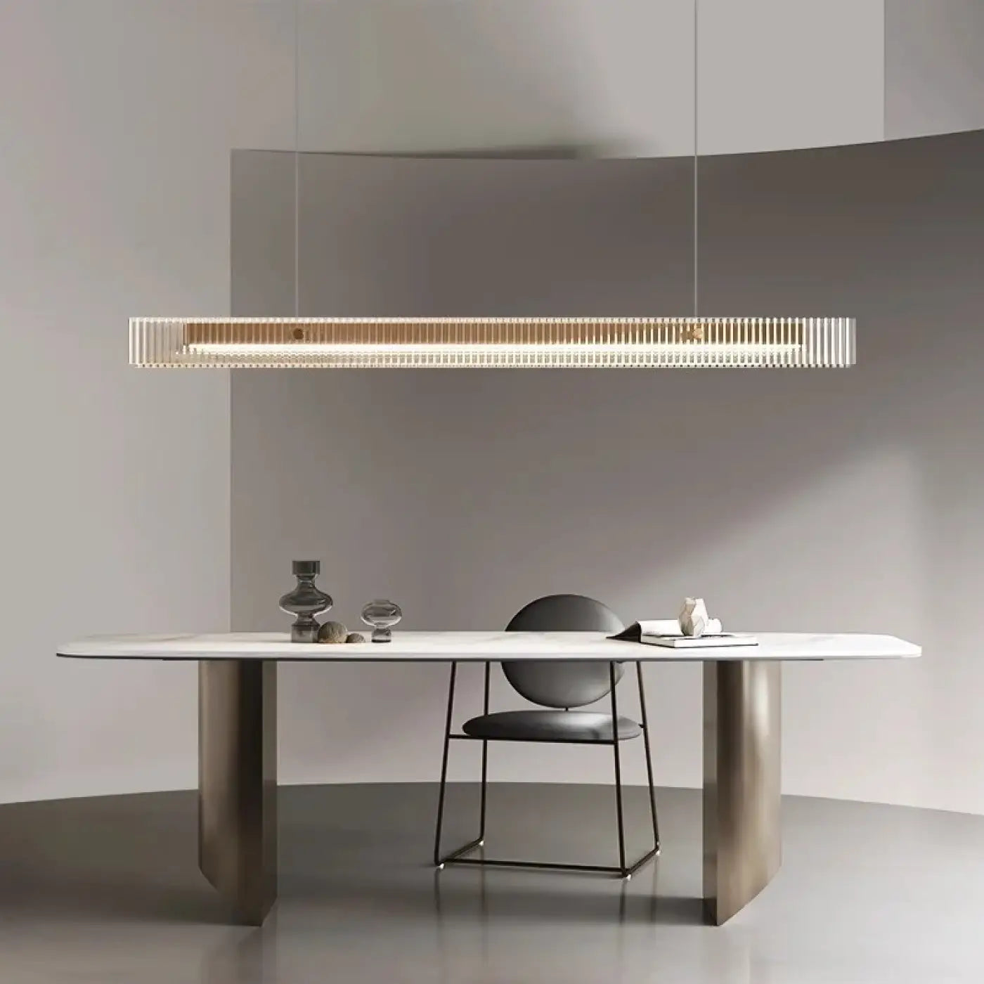 Suspension Luminaire en Verre - Naireli
