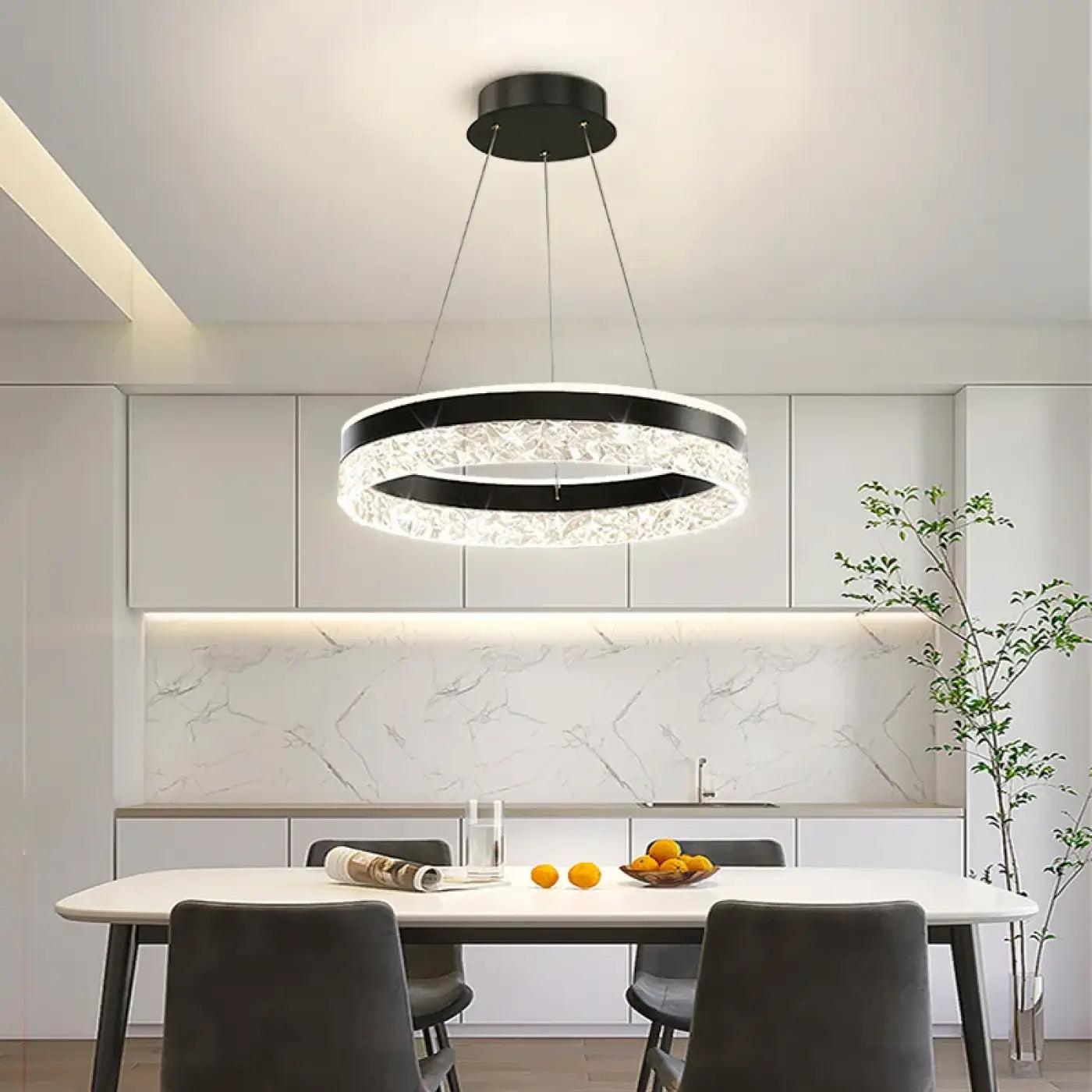 Suspension Luminaire Moderne en Cristal - Crismod