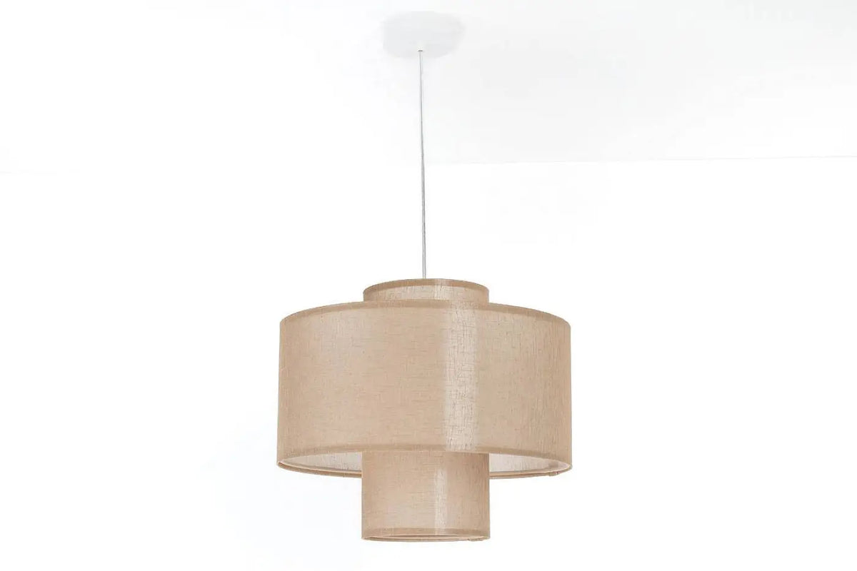 Suspension Luminaire - Twin (Marron Clair)
