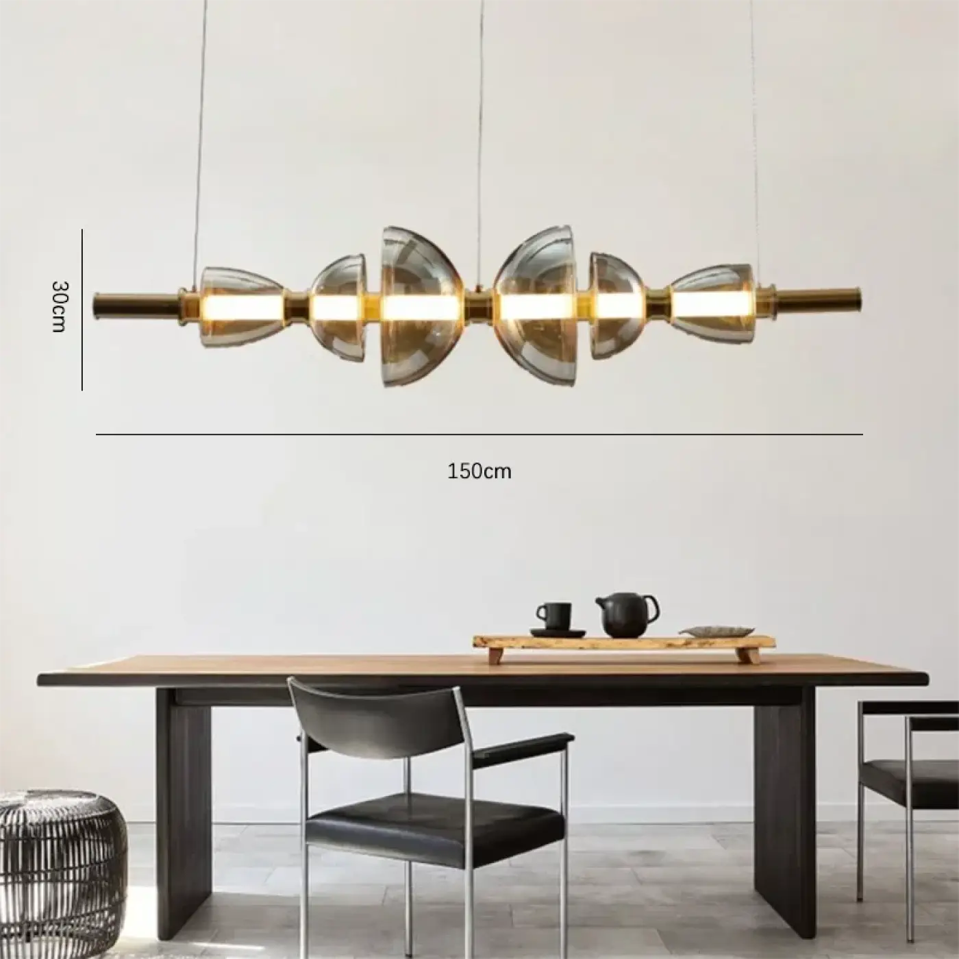 Suspension Luminaire Design en Metal - Molinea