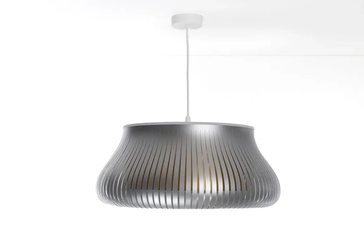 Suspension Luminaire Design - Oblo (Argent/Doré)
