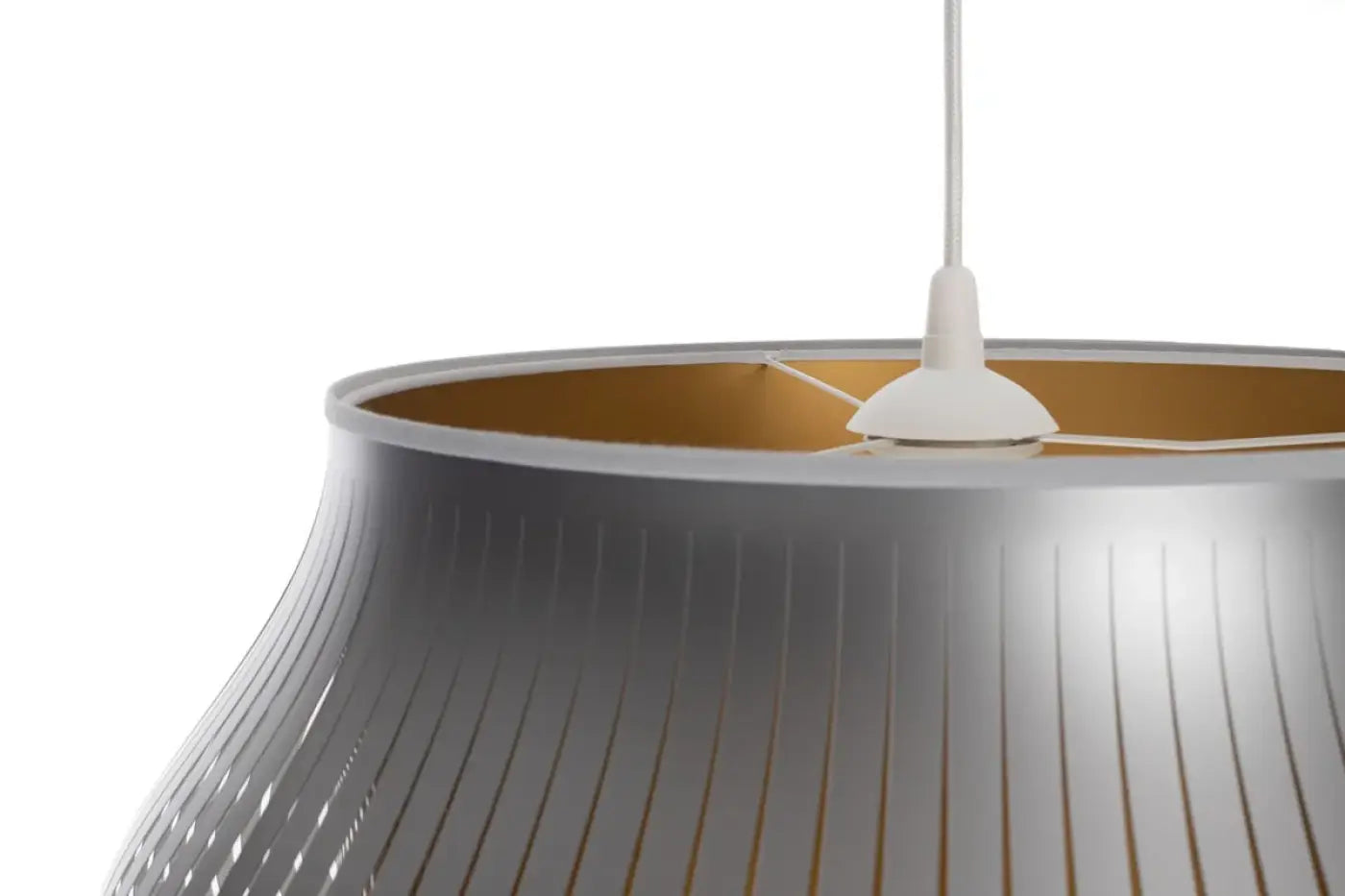 Suspension Luminaire Design - Oblo (Argent/Doré)