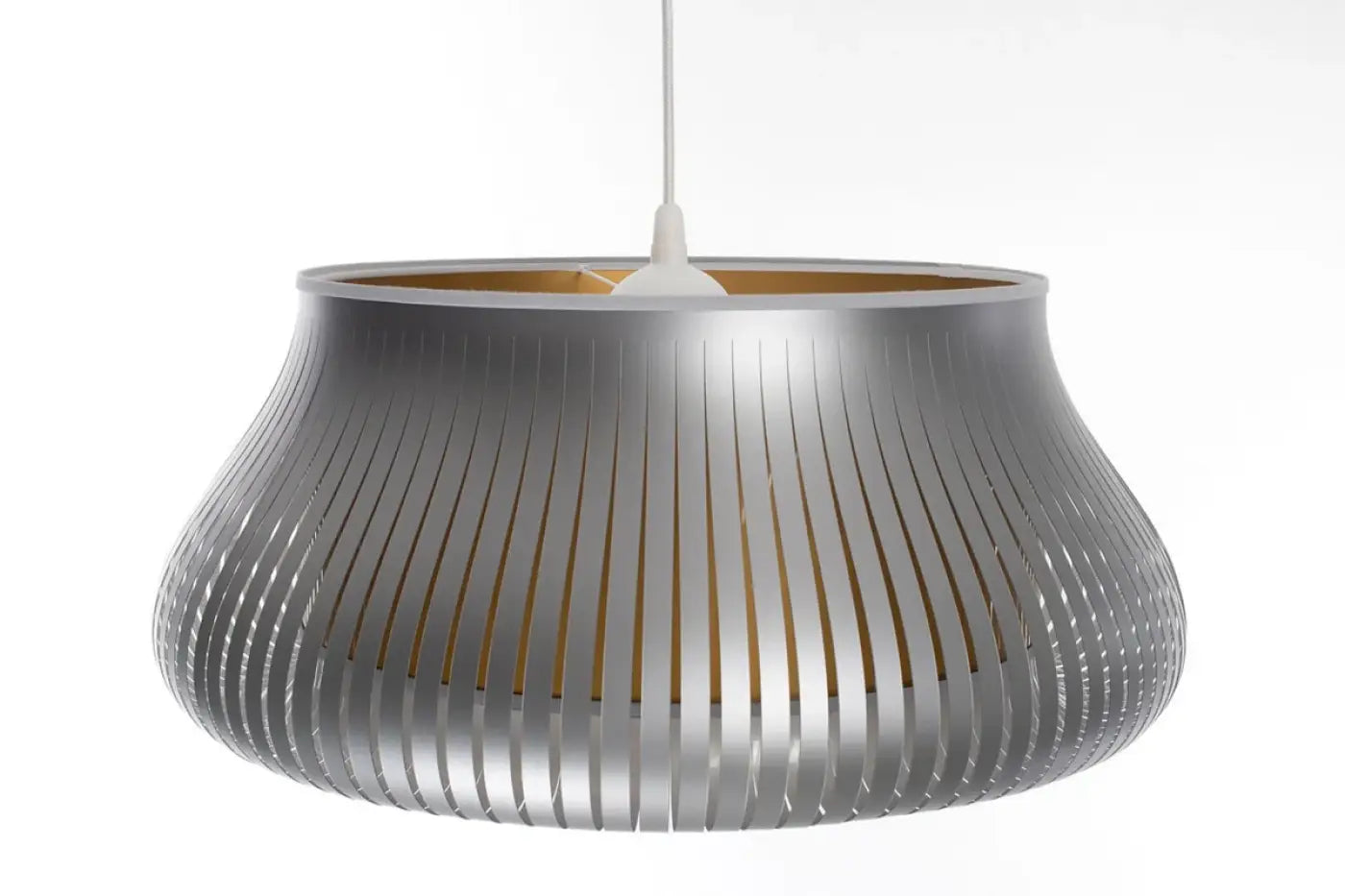 Suspension Luminaire Design - Oblo (Argent/Doré)