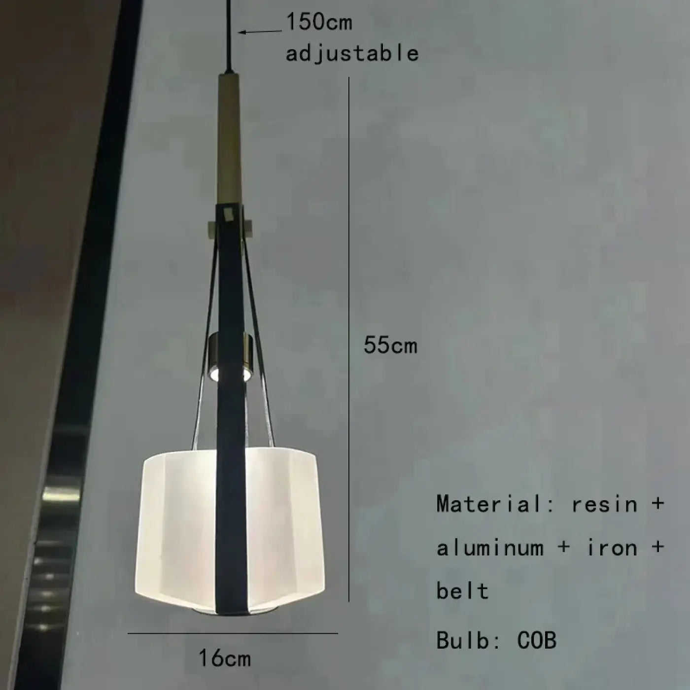 Suspension Luminaire en Verre - Welinah