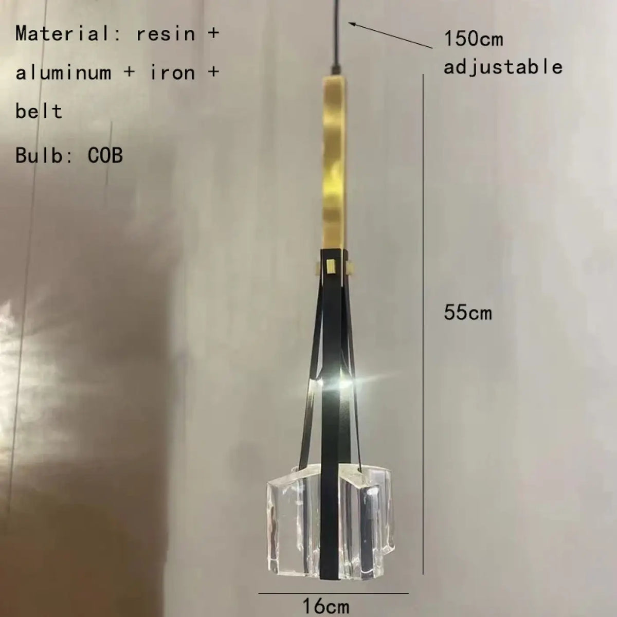 Suspension Luminaire en Verre - Welinah