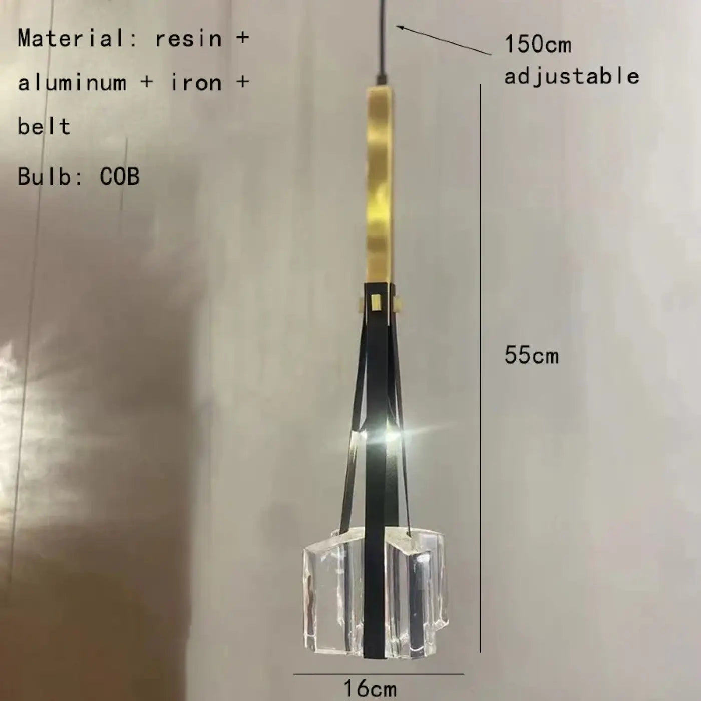 Suspension Luminaire en Verre - Welinah