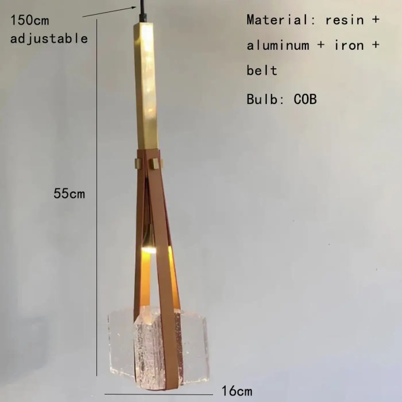 Suspension Luminaire en Verre - Welinah