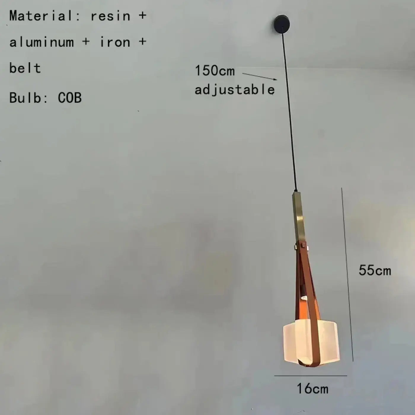 Suspension Luminaire en Verre - Welinah