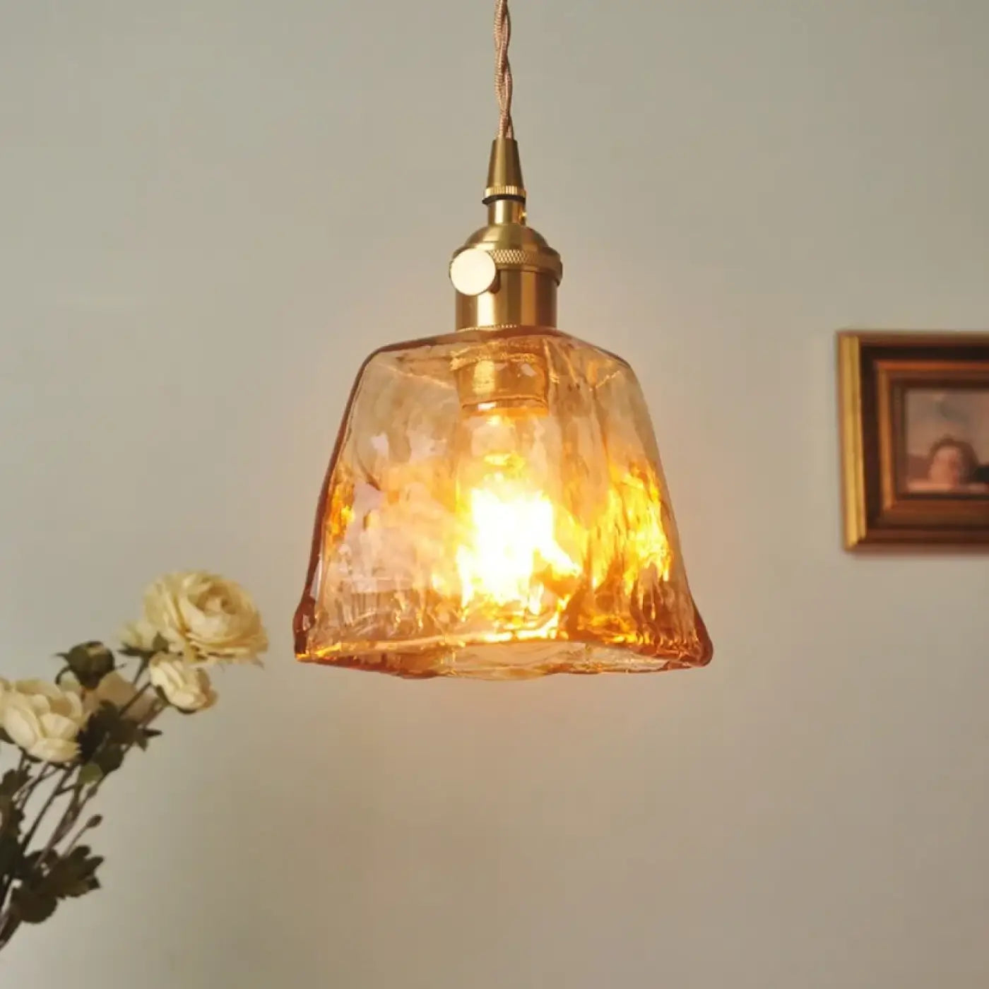 Suspension Luminaire en Verre - Cleah