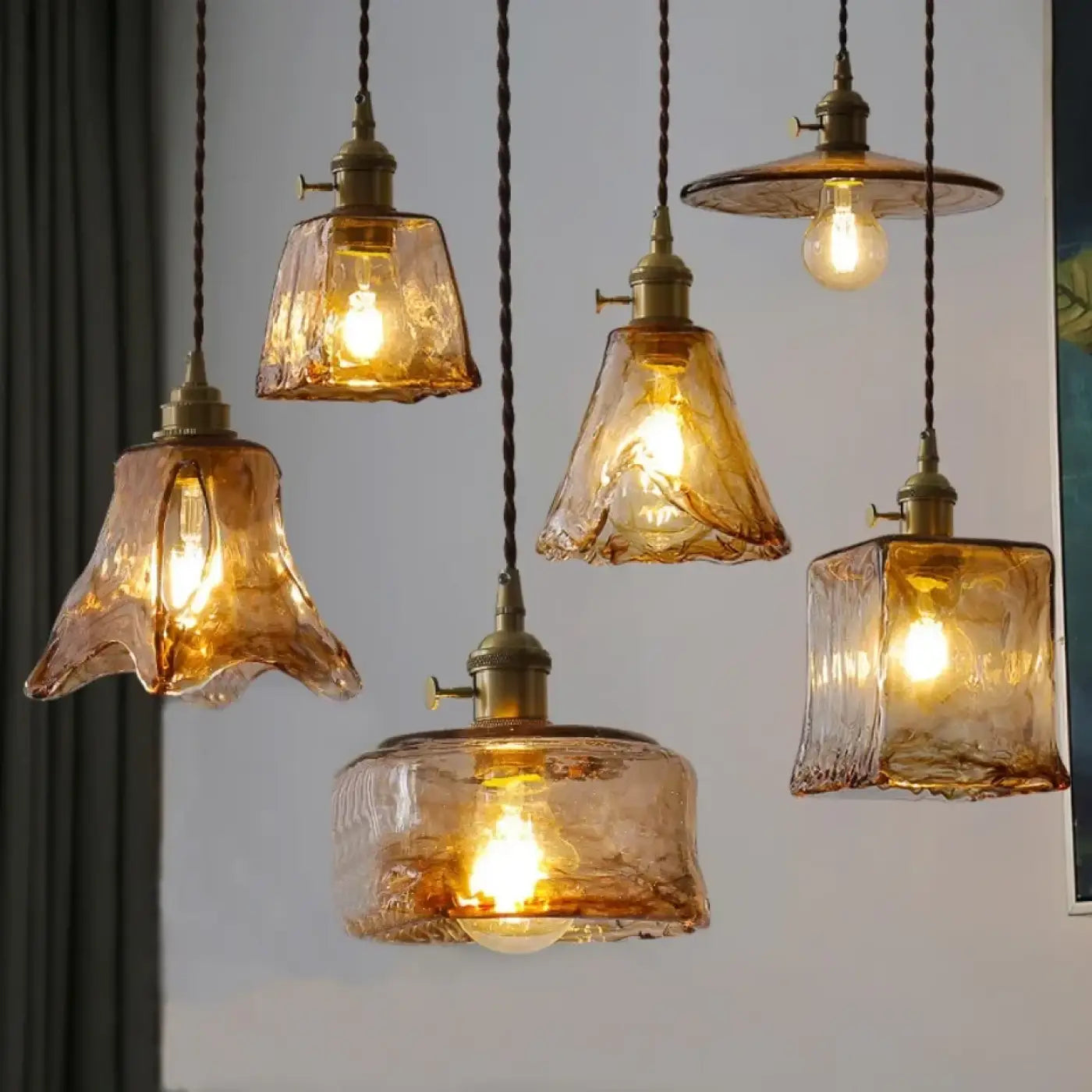 Suspension Luminaire en Verre - Cleah