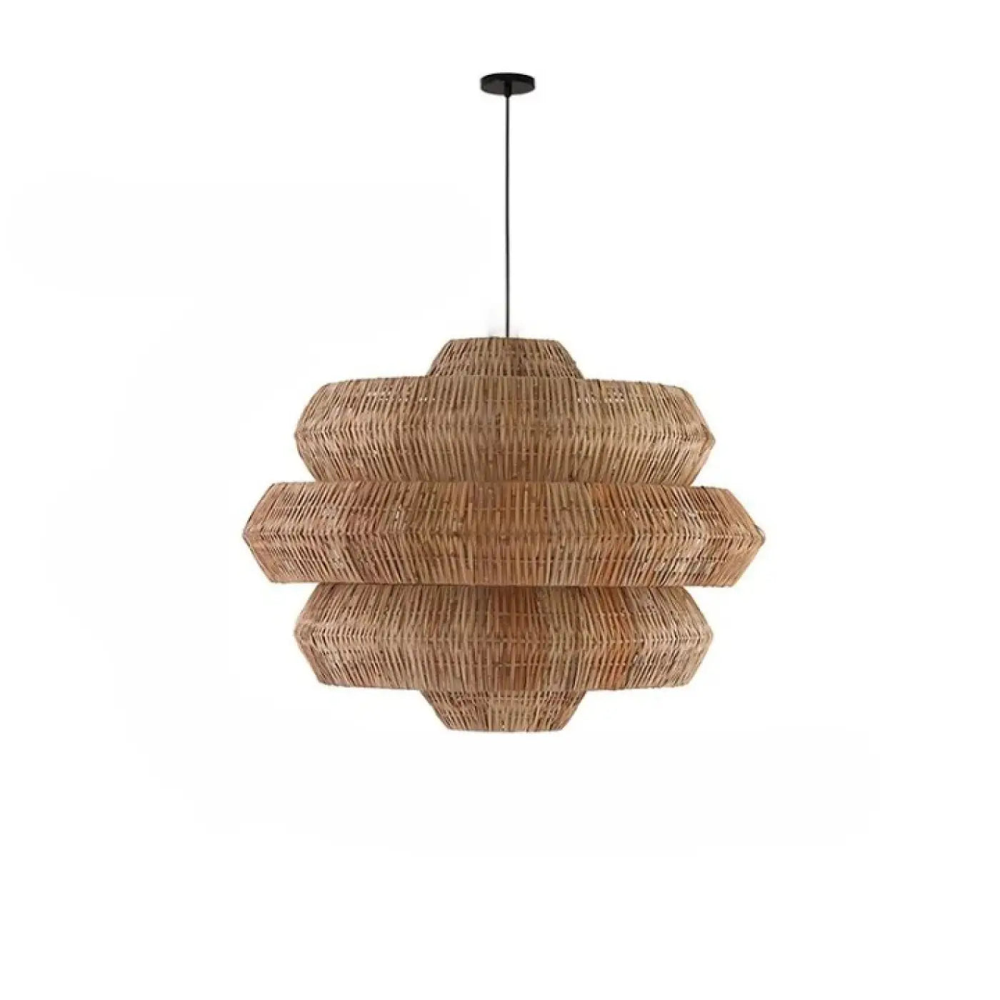 Suspension Luminaire en Rotin - Tiello