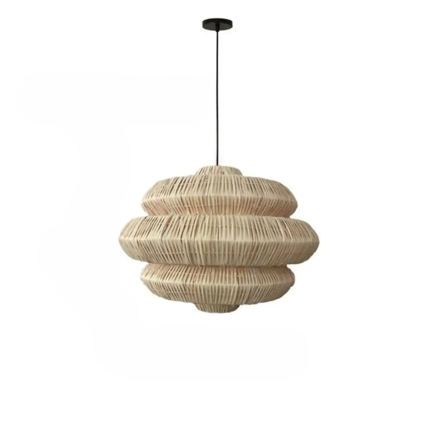 Suspension Luminaire en Rotin - Tiello