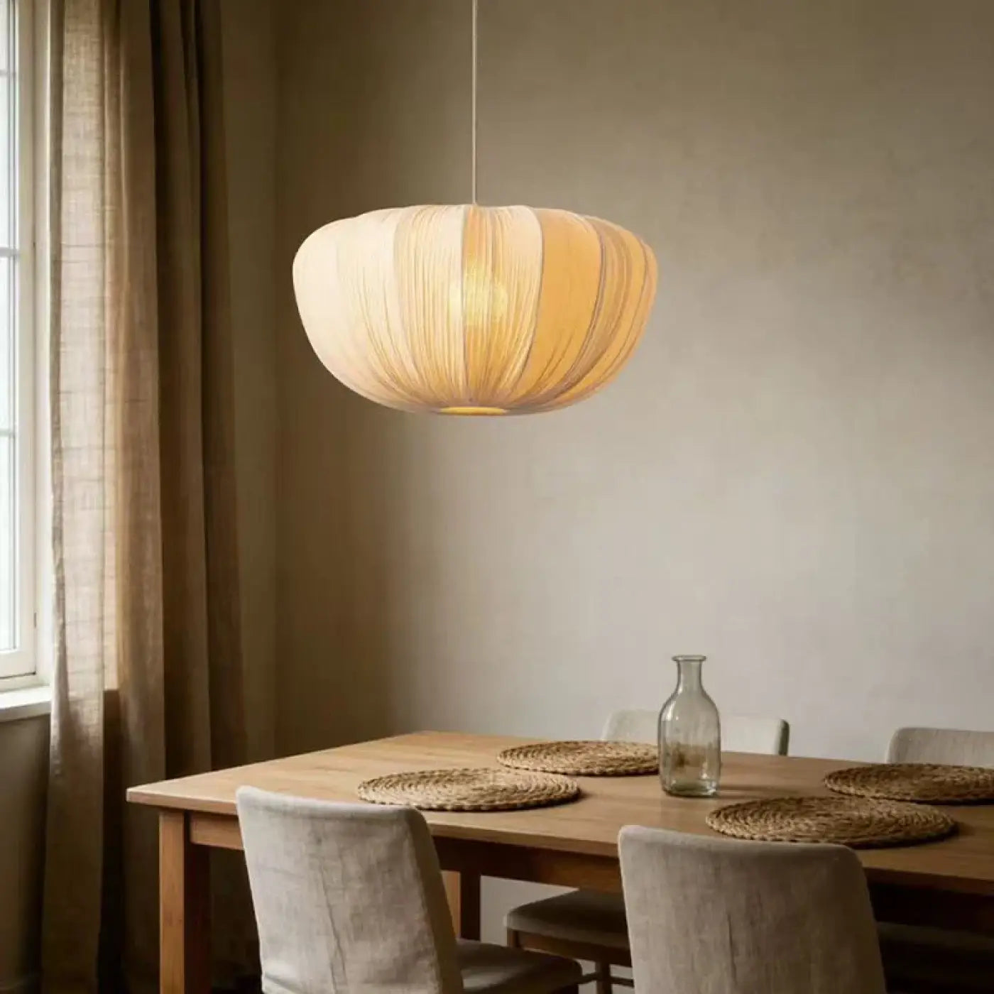 Suspension Luminaire en Tissu - Sai