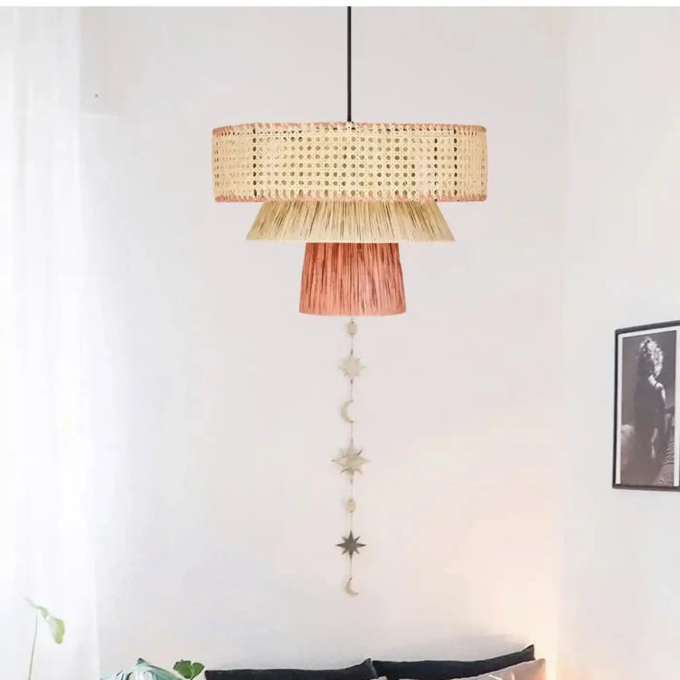 Suspension Luminaire en Bois - Amine