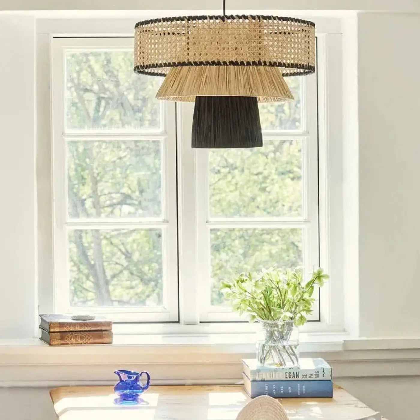 Suspension Luminaire en Bois - Amine