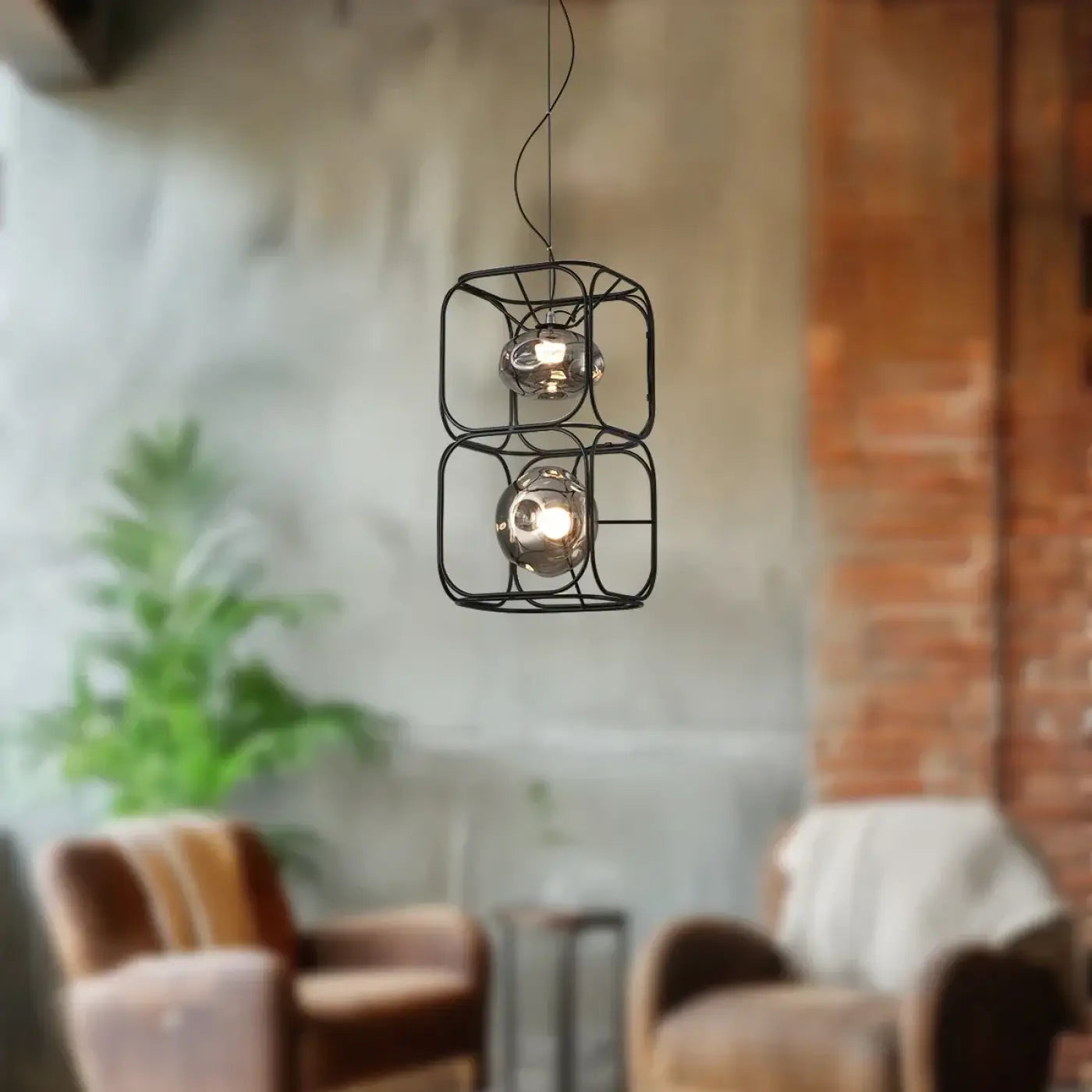 Suspension Luminaire Industriel - Axoria