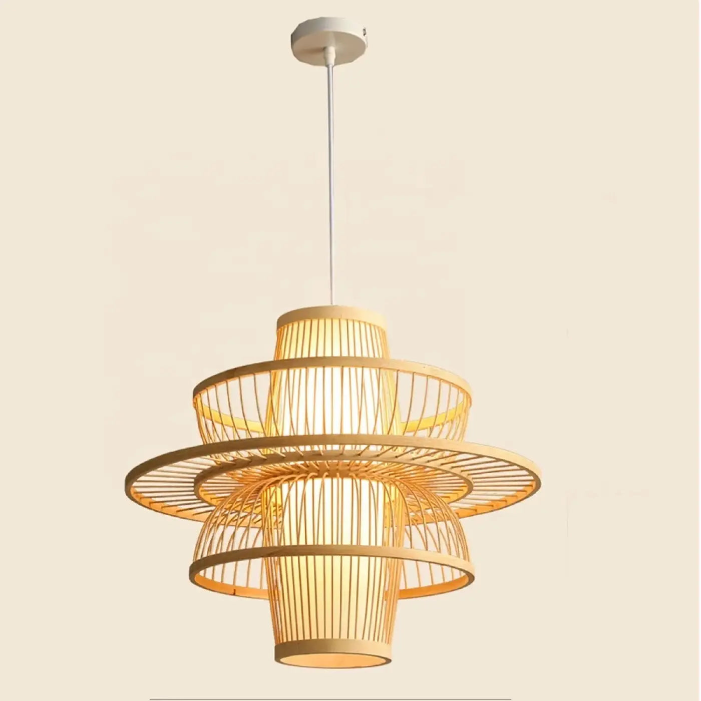 Suspension Luminaire Design en Bambou - Balou